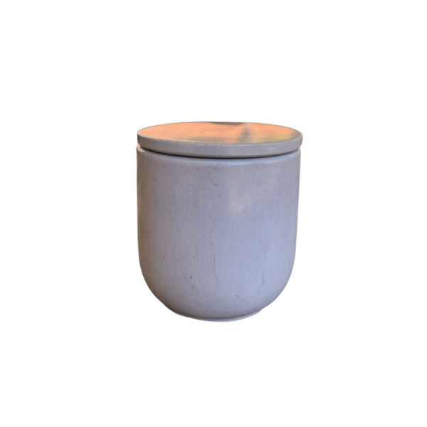 Coastal Lavender Concrete Candle